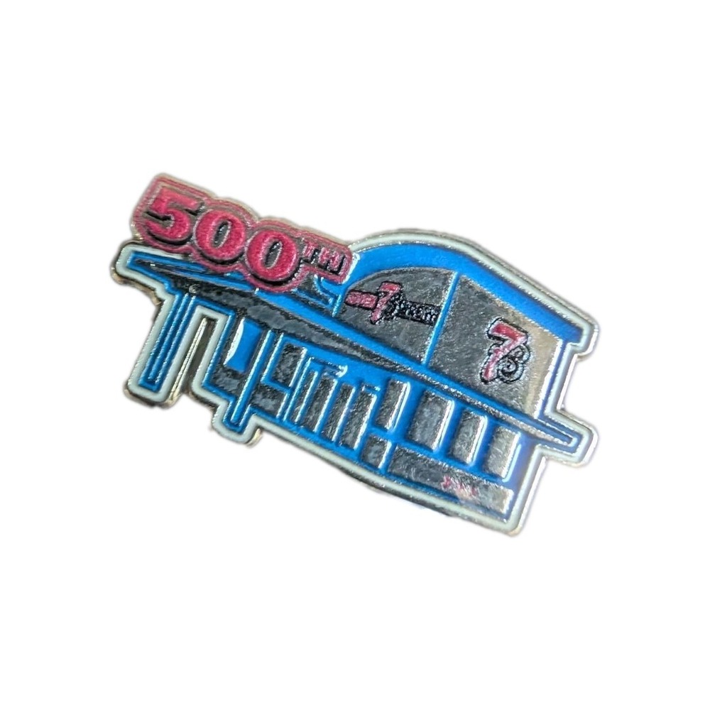 7 Brew LIMITED EDITION 500th Store Open Pin- Coffee History -Collectors